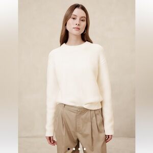 Banana Republic Women's Textured Stitch Pullover Sweater